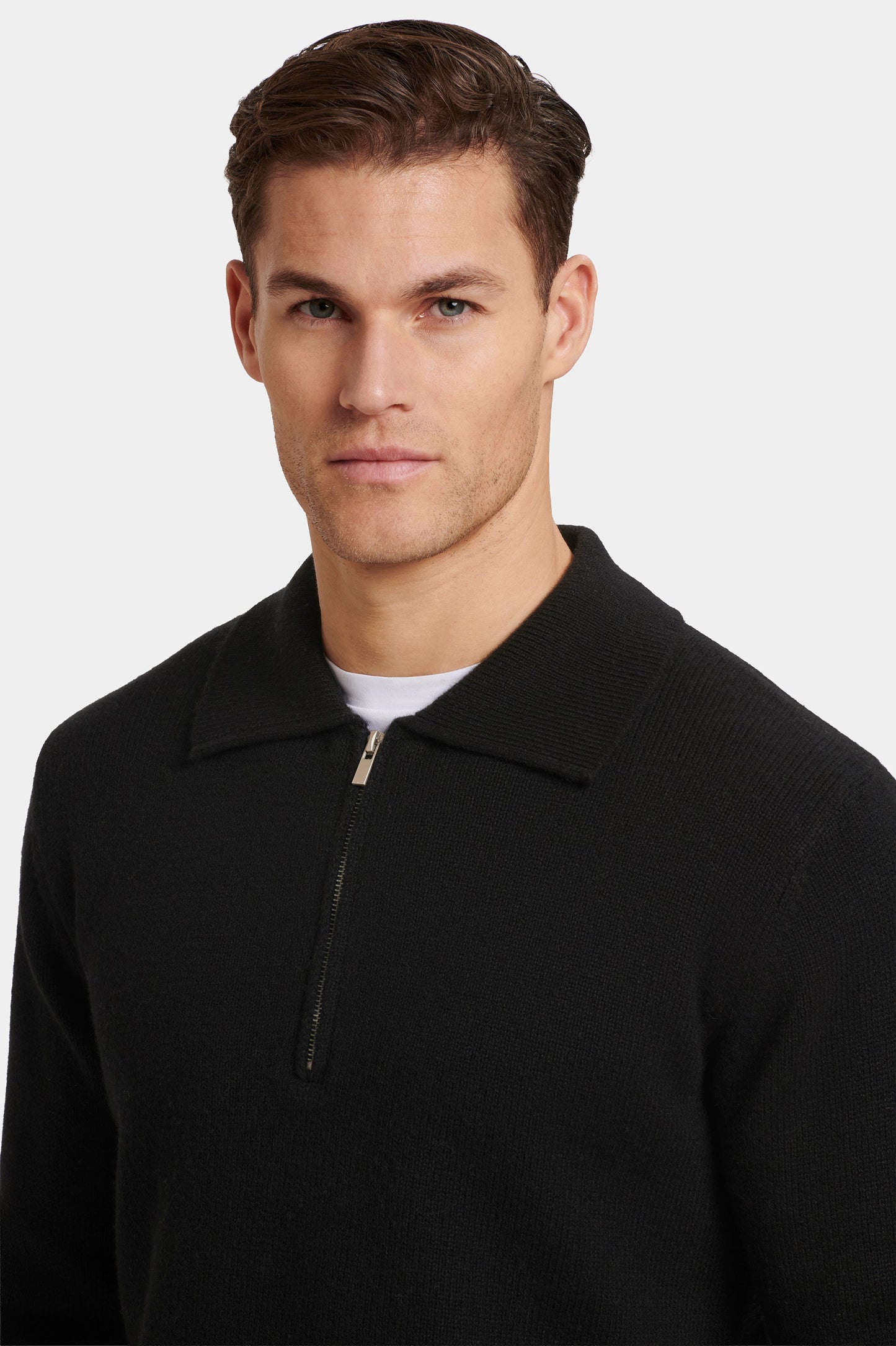 Das COMPONE Viertelreißverschluss-Poloshirt