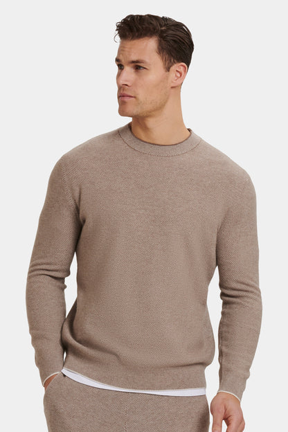 DER FARO CREWNECK-PULLOVER