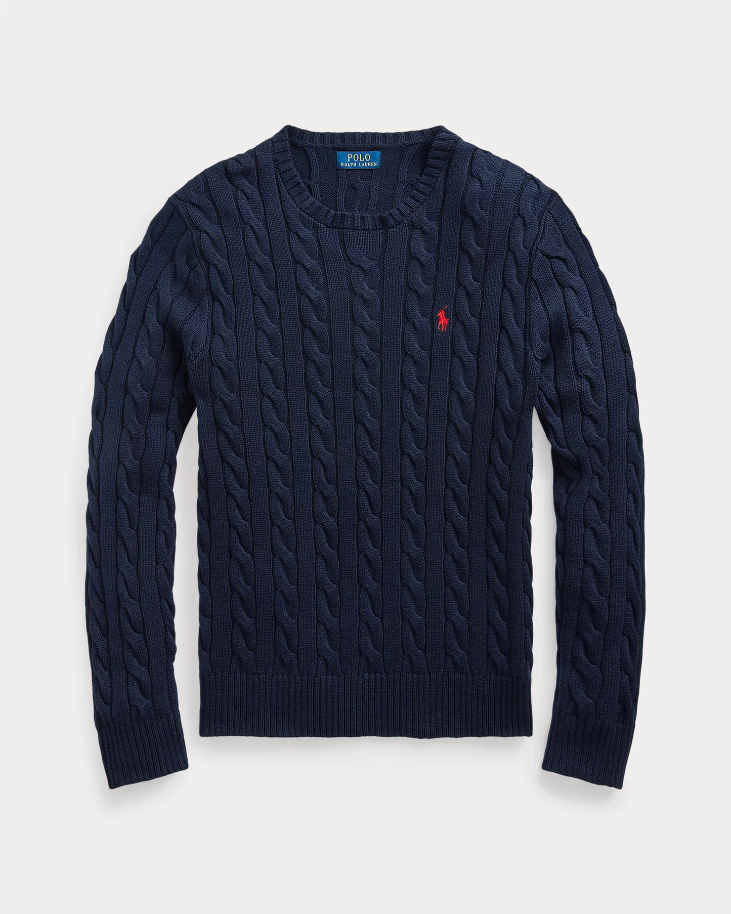Classic RL cabled cotton sweater