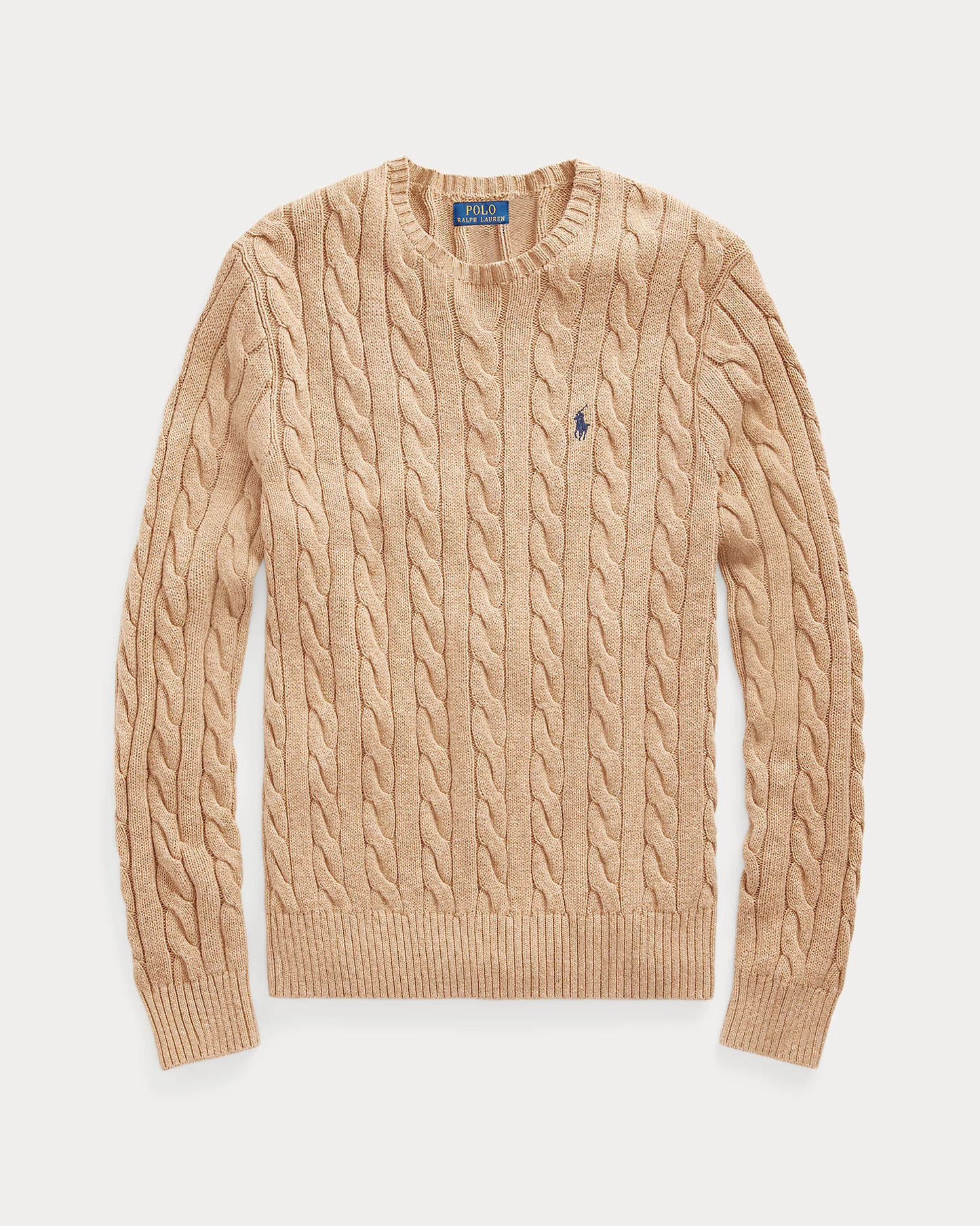 Classic RL cabled cotton sweater