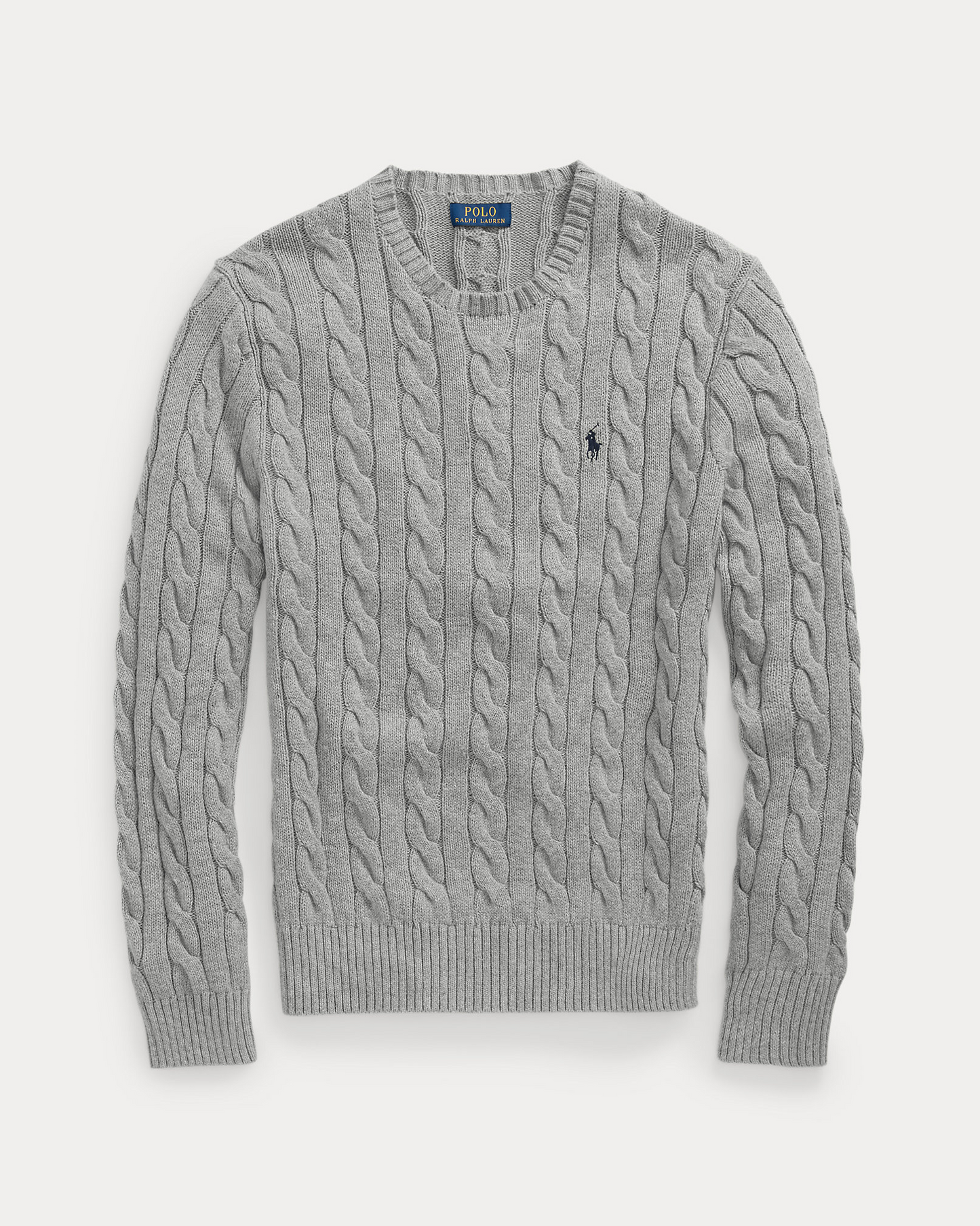 Classic RL cabled cotton sweater