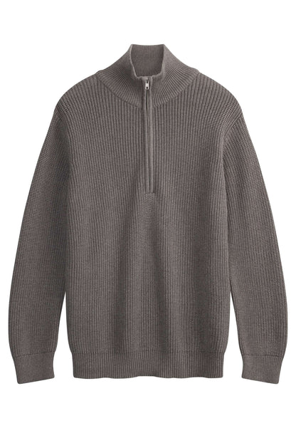 Troyer-Pullover im Rippstrick-Design UDAI