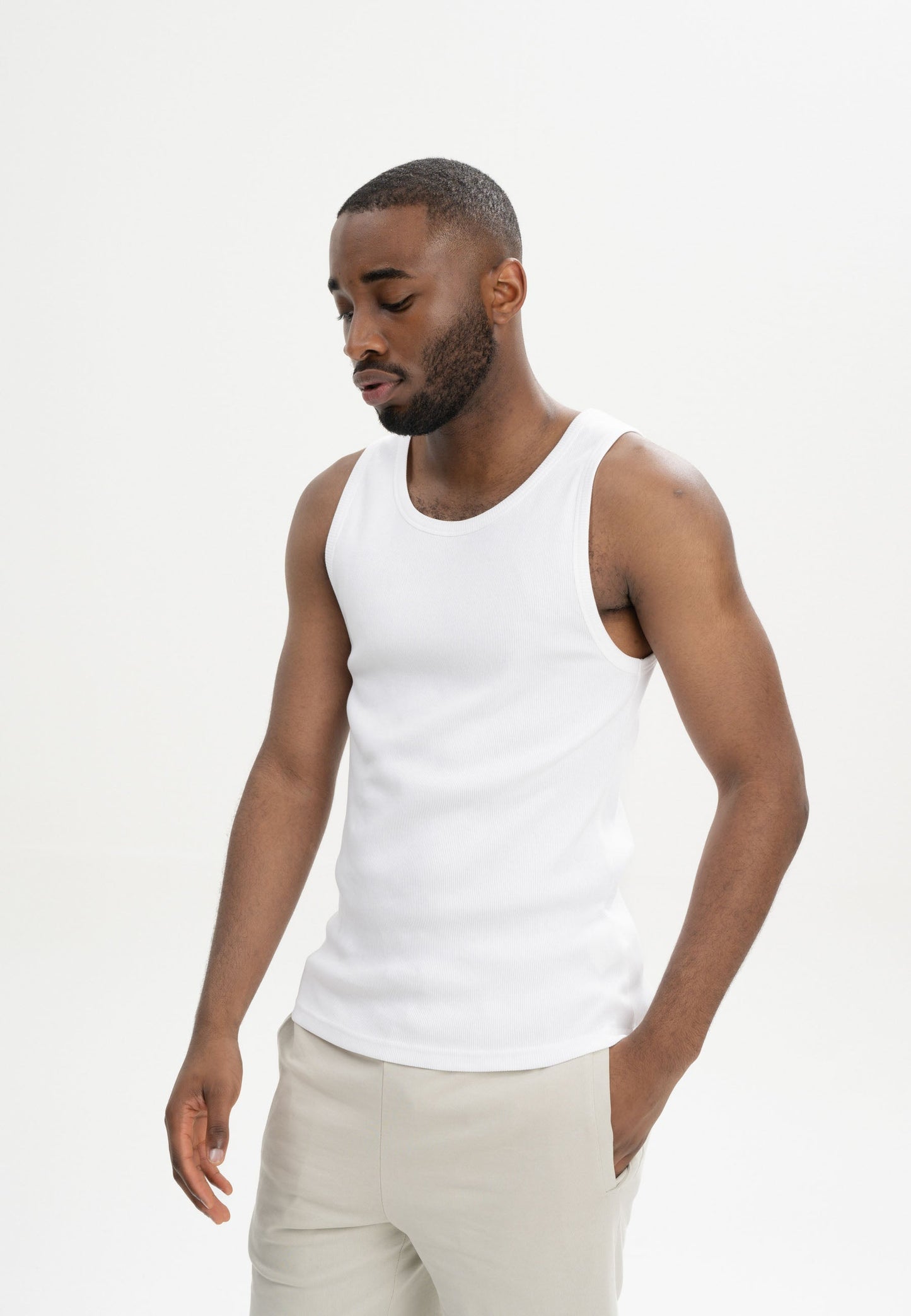 Ripp-Tanktop im Stil OSHIN