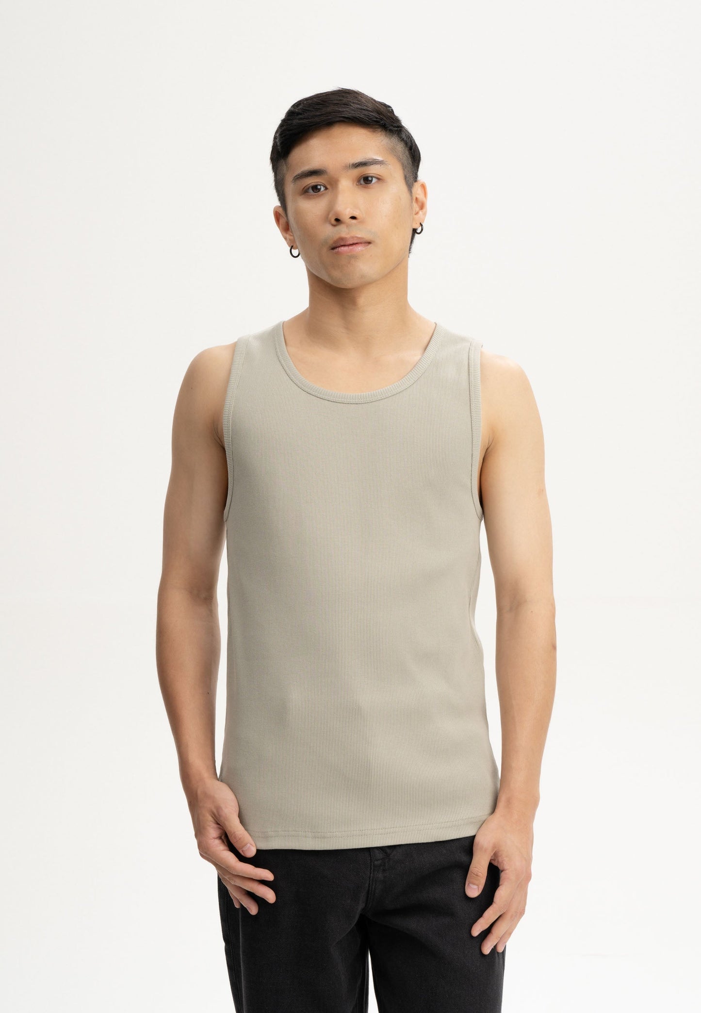 Ripp-Tanktop im Stil OSHIN