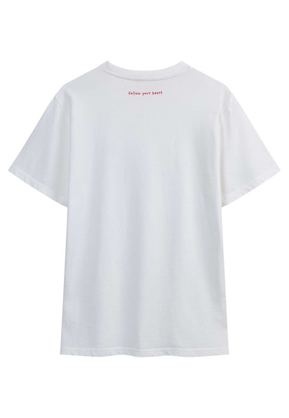 T-Shirt schwerer Style PRAVIN Stickerei
