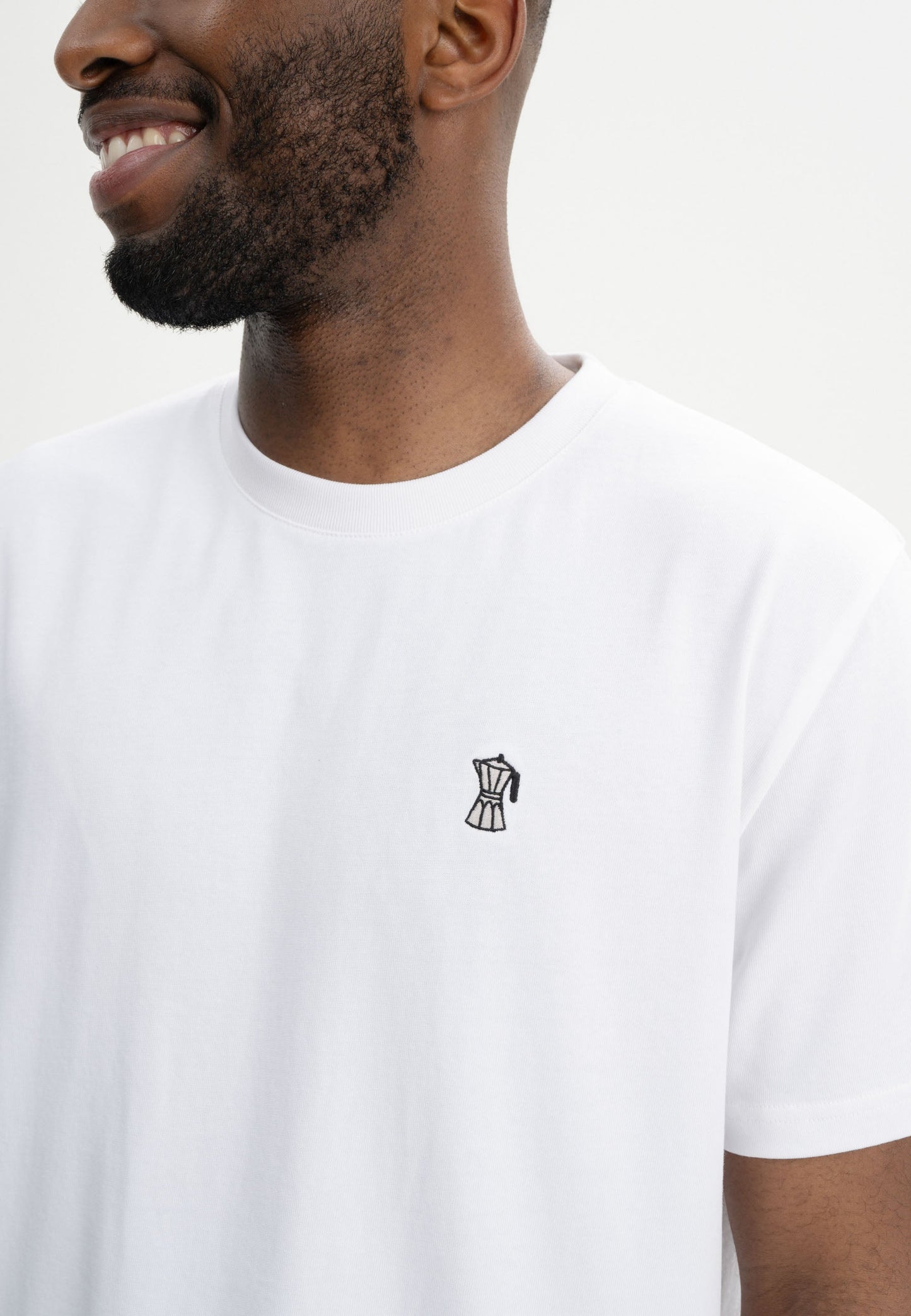 T-Shirt schwerer Style PRAVIN Stickerei