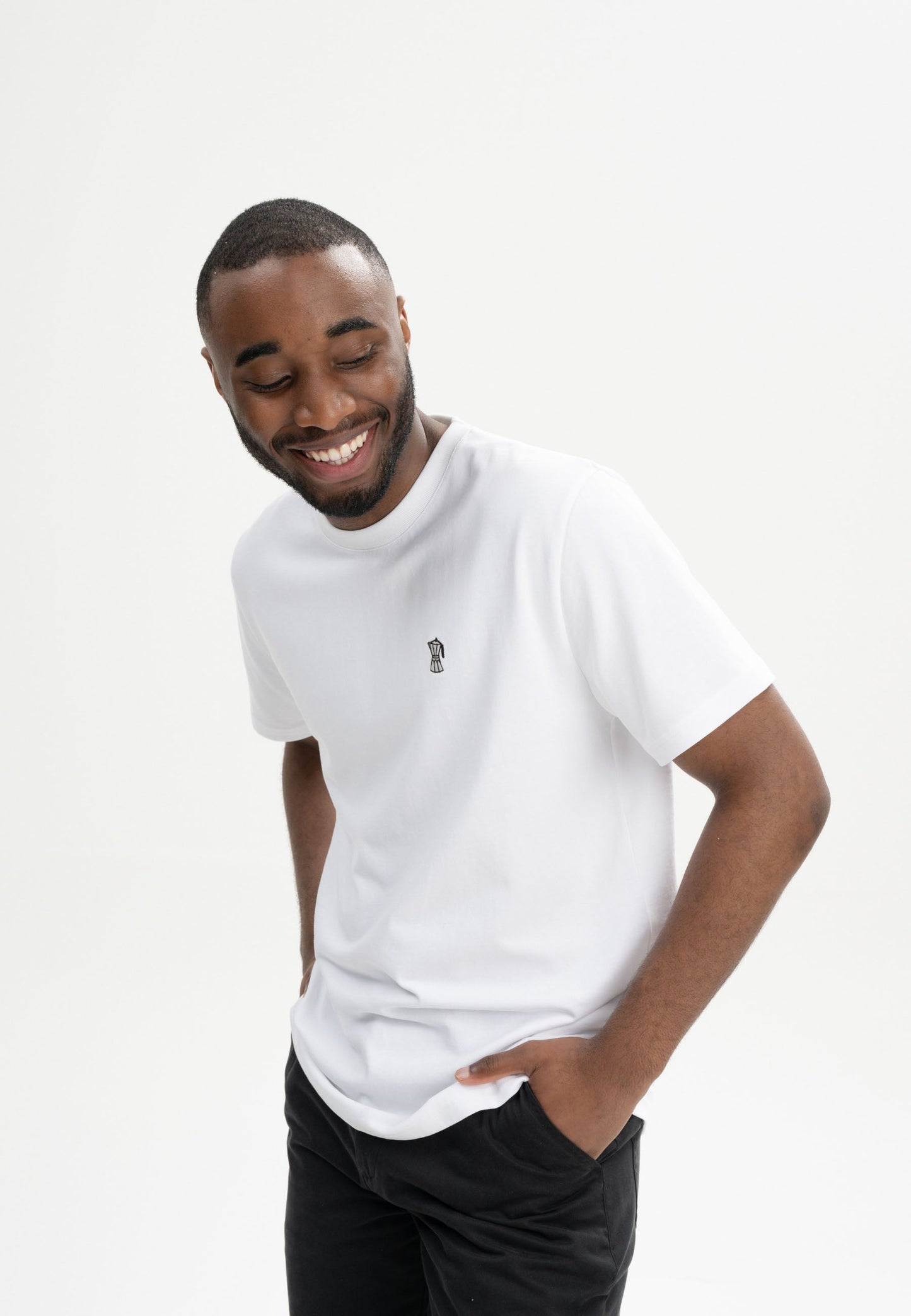 T-Shirt schwerer Style PRAVIN Stickerei