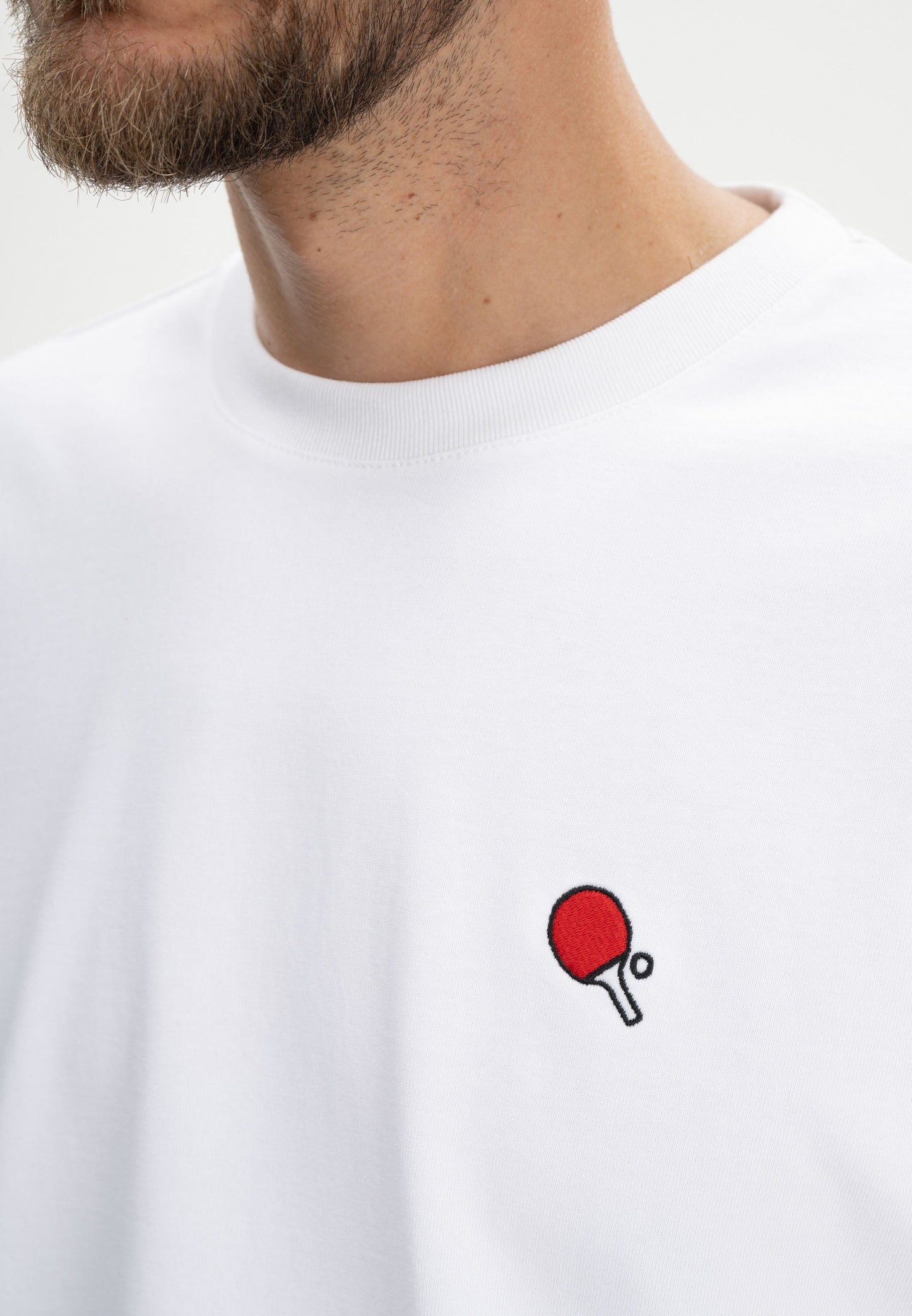 T-Shirt schwerer Style PRAVIN Stickerei