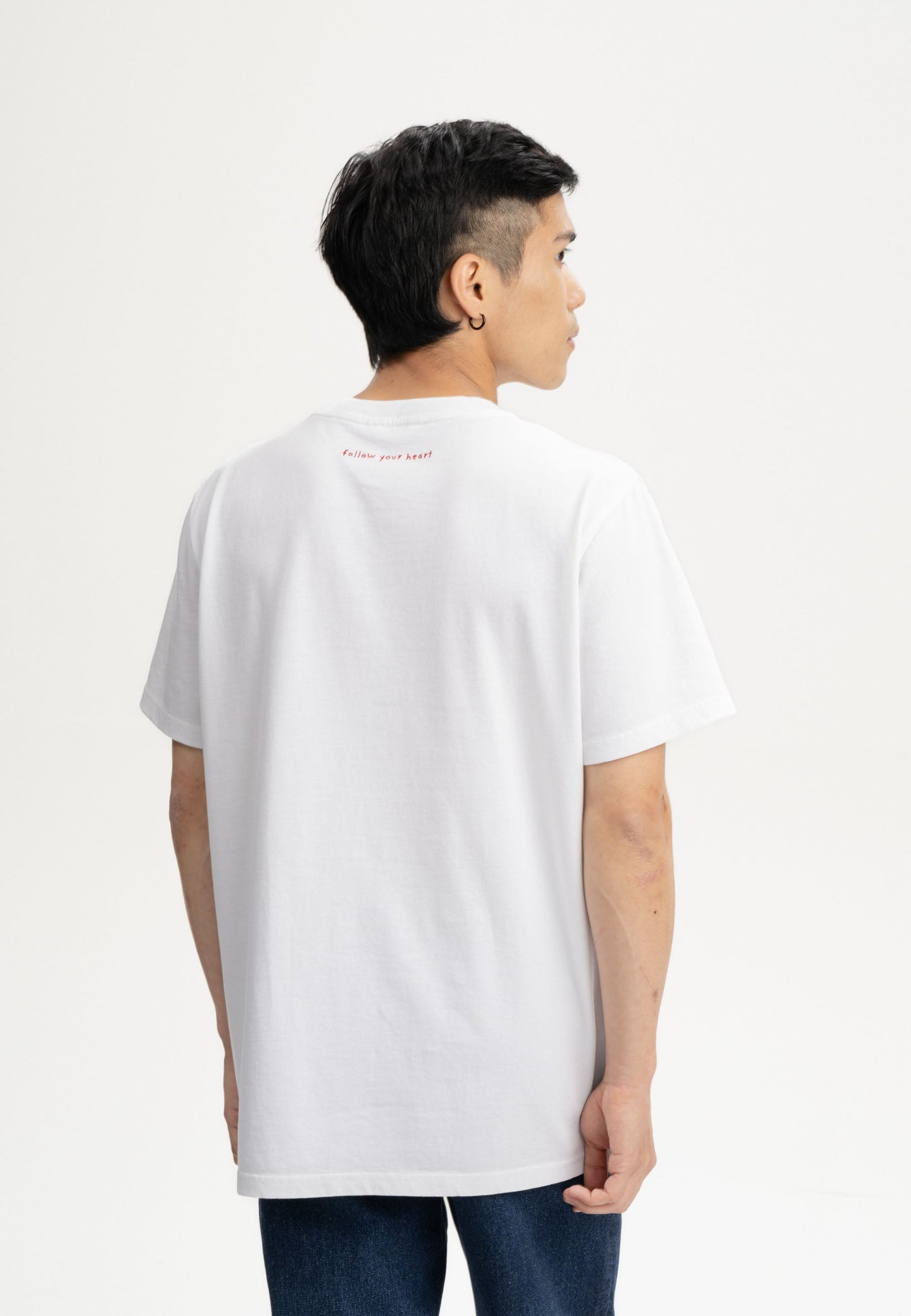 T-Shirt schwerer Style PRAVIN Stickerei