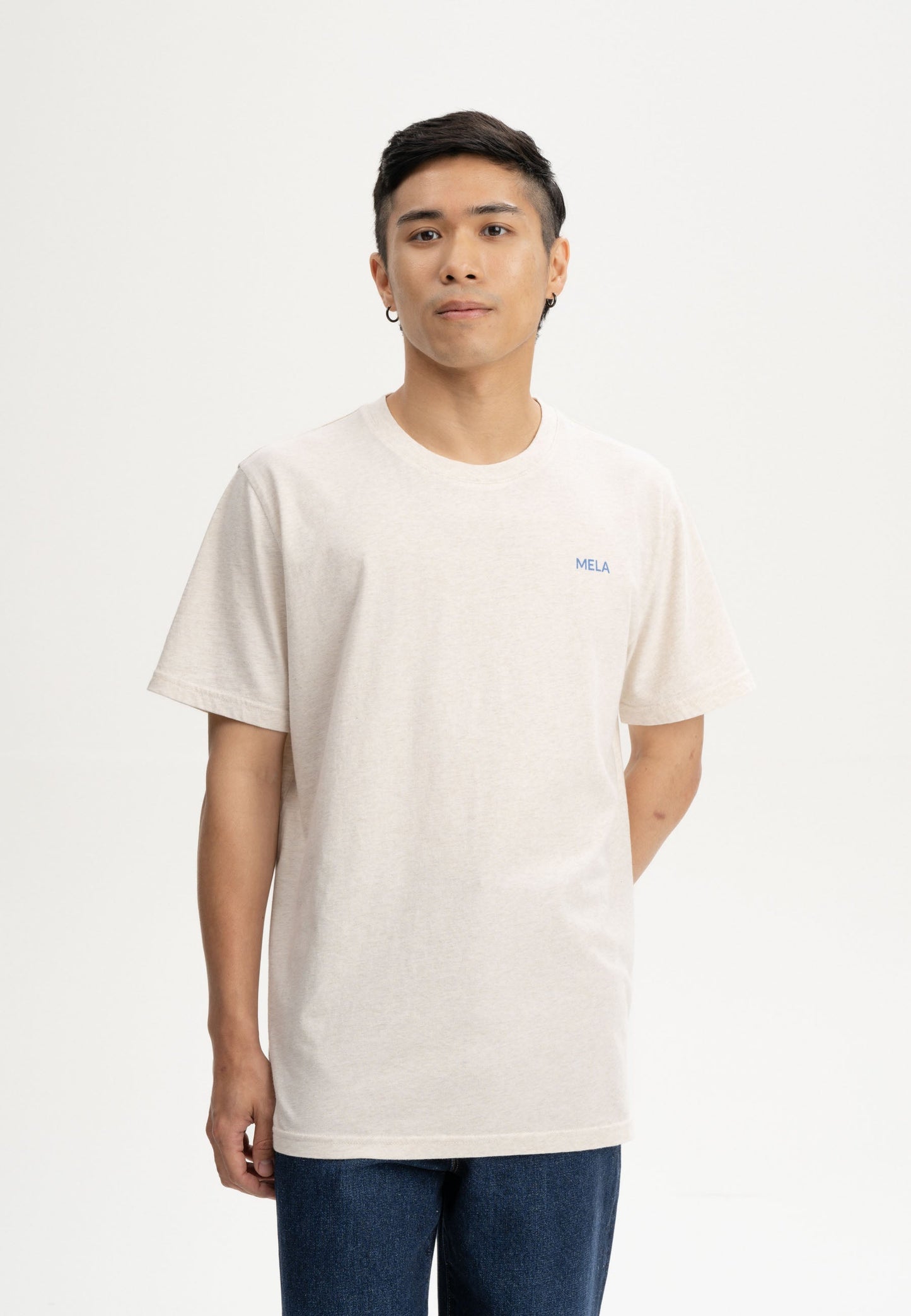 T-Shirt Stil SADHIL Aufdruck