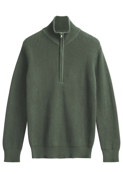 Troyer-Pullover im Rippstrick-Design UDAI