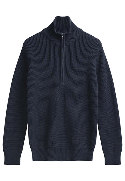 Troyer-Pullover im Rippstrick-Design UDAI