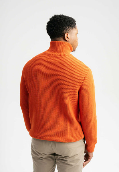 Troyer-Pullover im Rippstrick-Design UDAI