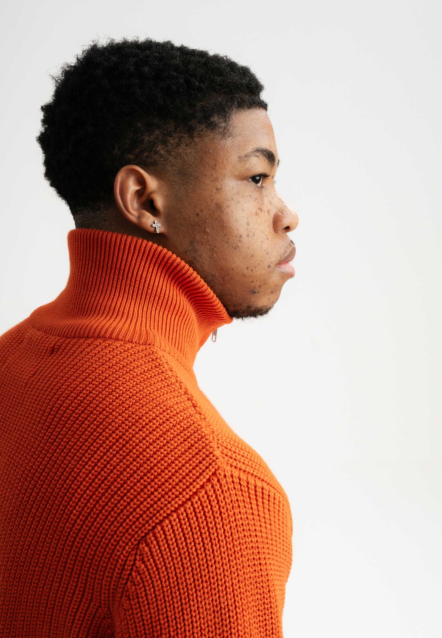 Troyer-Pullover im Rippstrick-Design UDAI