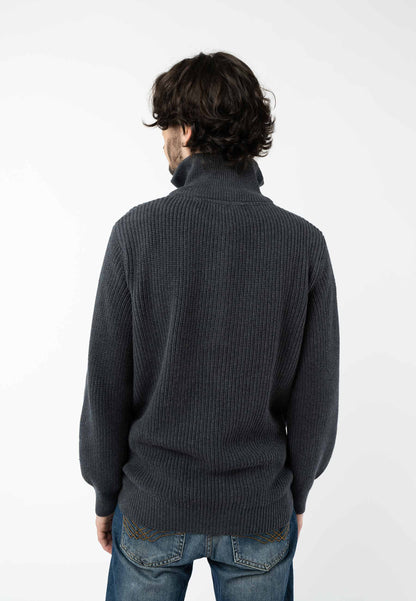 Troyer-Pullover im Rippstrick-Design UDAI