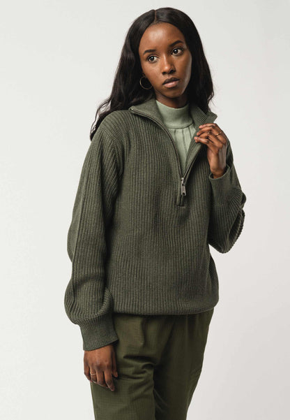 Troyer-Pullover im Rippstrick-Design UDAI