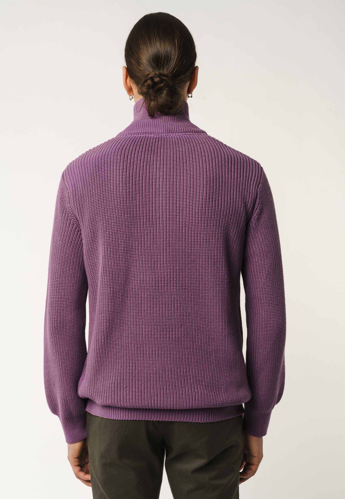 Troyer-Pullover im Rippstrick-Design UDAI