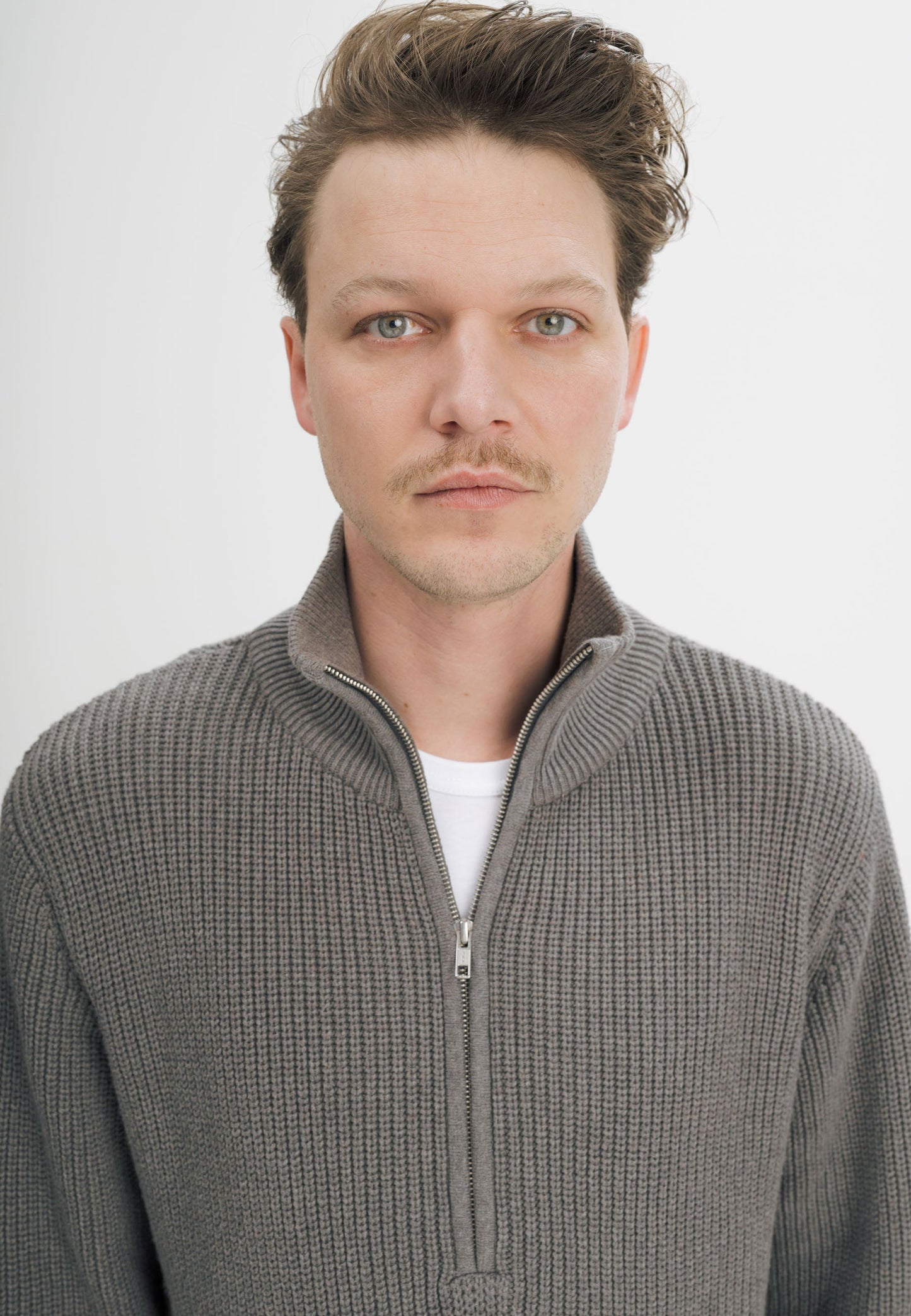 Troyer-Pullover im Rippstrick-Design UDAI